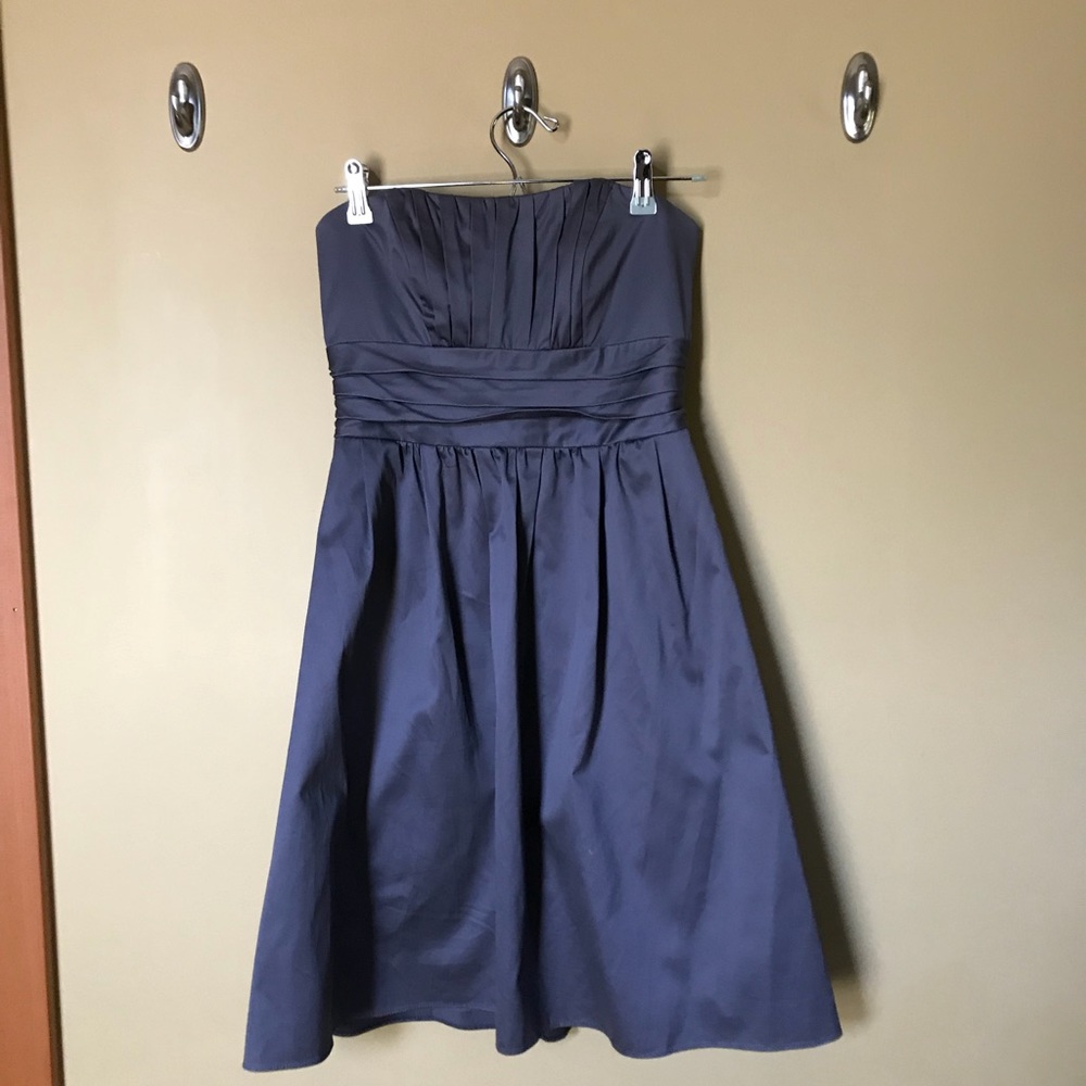 David’s Bridal Strapless Dress